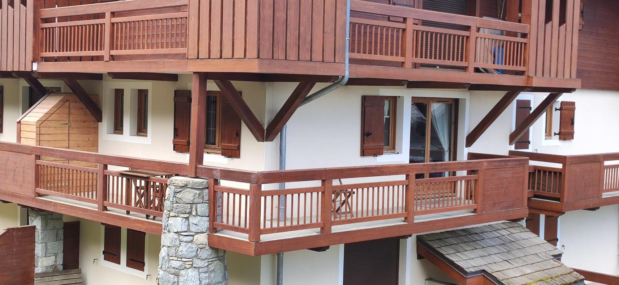 Апартаменты T2 Meuble Tourisme 3 Etoiles, Pied Des Pistes-Parking Prive Avec Balcon Et Superbe Vue Ле дез Альп Экстерьер фото