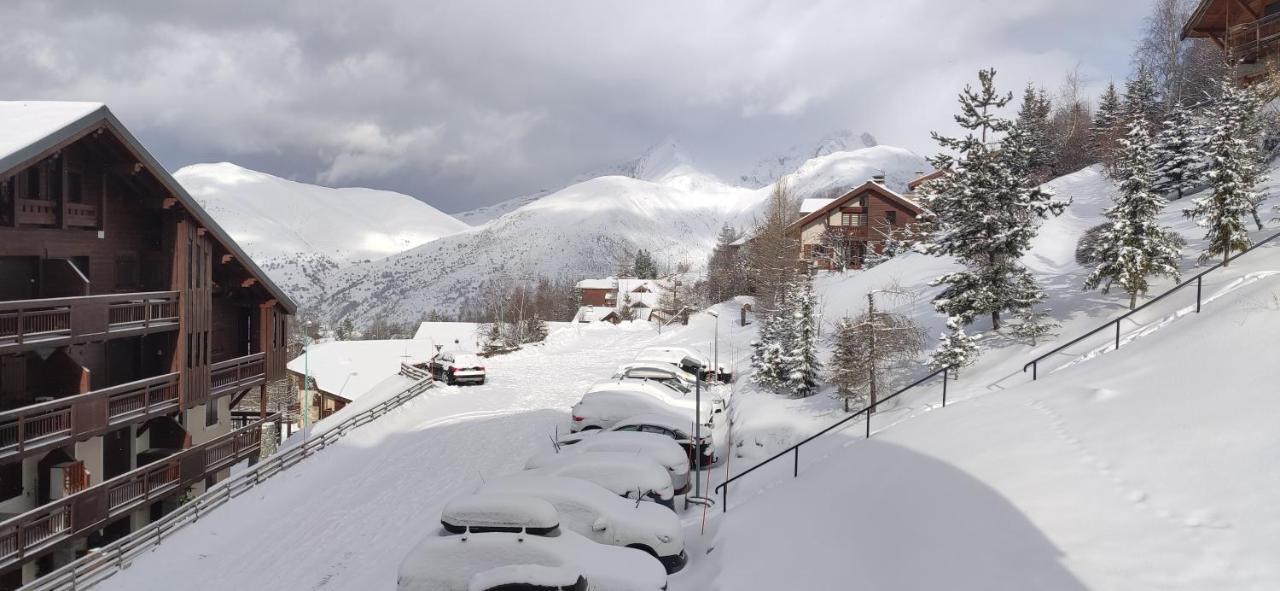 Апартаменты T2 Meuble Tourisme 3 Etoiles, Pied Des Pistes-Parking Prive Avec Balcon Et Superbe Vue Ле дез Альп Экстерьер фото