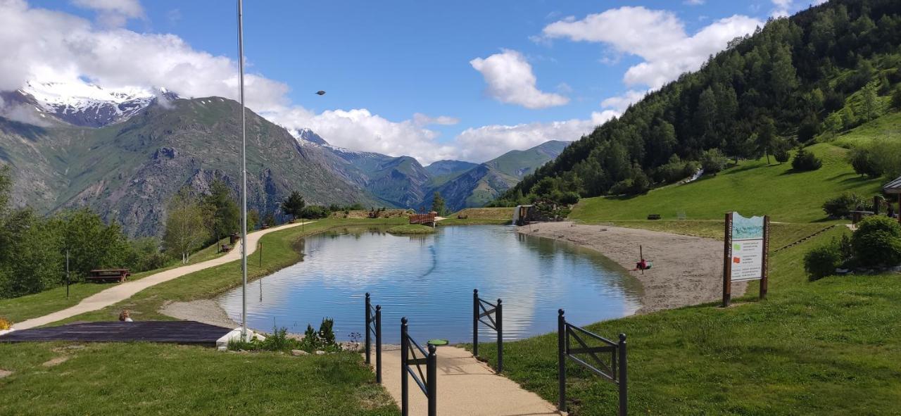 Апартаменты T2 Meuble Tourisme 3 Etoiles, Pied Des Pistes-Parking Prive Avec Balcon Et Superbe Vue Ле дез Альп Экстерьер фото